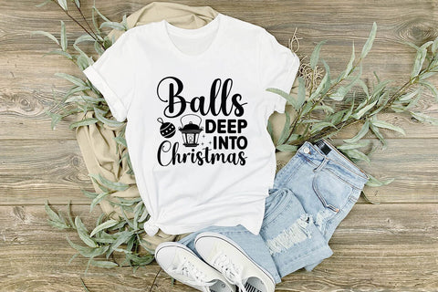 Balls deep into christmas-01 SVG Angelina750 