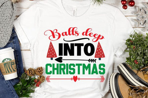 Balls deep into Christmas SVG Angelina750 