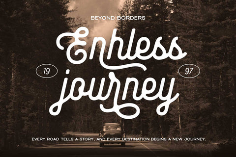 Baloghen – Vintage Monoline Script Font Font Arterfak Project 