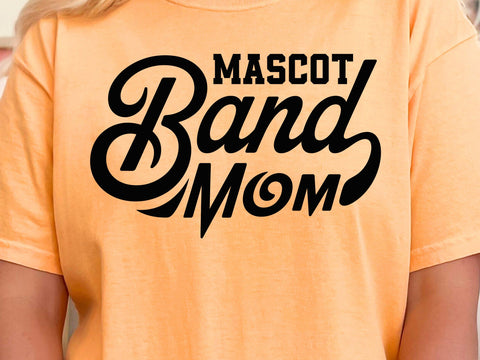Band Mom SVG PNG, Marching Band Shirt Design SVG DesignDestine 
