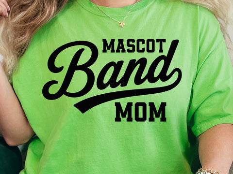 Band Mom SVG PNG, Marching Band Shirt Design SVG DesignDestine 