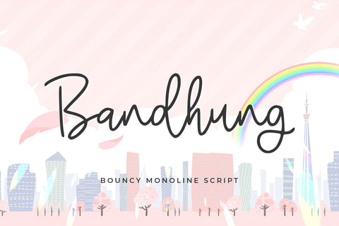 Bandhung Font Abo Daniel Studio 
