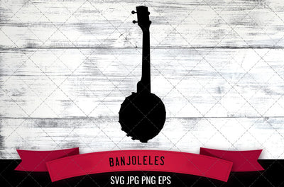 Banjoleles SVG, Musical Instrument SVG SVG Loveleen Kaur 