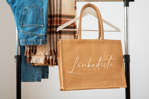 Bannethons - Modern Signature Script Font Letterena Studios 