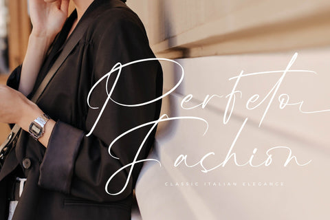 Bannethons - Modern Signature Script Font Letterena Studios 