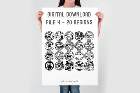 Barbecue SVG Bundle 80 designs | BBQ svg bundle | Dad Bbq SVG TonisArtStudio 