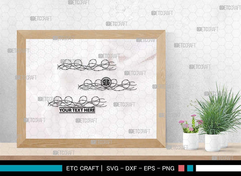 Barbed Wire SVG Cut Files, Barbed Wire Silhouette, Wire Svg, Border Wire Svg, Square Barbed Wire Svg, Barbwire Svg, Barbed Wire Bundle SVG ETC Craft 