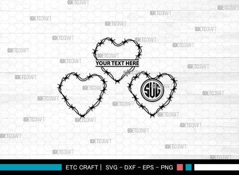 Barbed Wire SVG Cut Files, Barbed Wire Silhouette, Wire Svg, Border Wire Svg, Square Barbed Wire Svg, Barbwire Svg, Barbed Wire Bundle SVG ETC Craft 