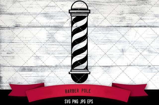 Barber Pole SVG, Haidresser SVG SVG Loveleen Kaur 