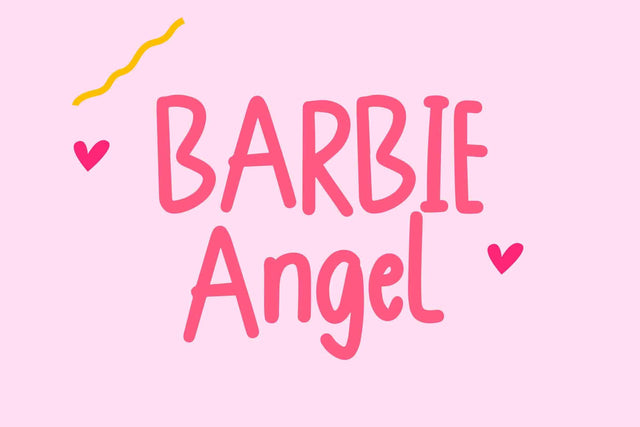 Barbie Angel Font LetterdayStudio 