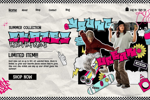 Bare Cube - Bulky Graffiti Style Font Font Mozzatype 