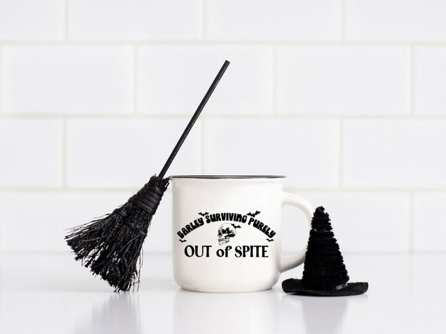 Barely Surviving Out Of Spite SVG for Cricut and Silhouette SVG So_Fontsy_VIP 