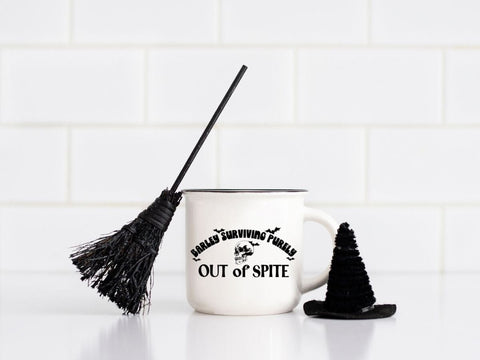 Barely Surviving Out Of Spite SVG for Cricut and Silhouette SVG So_Fontsy_VIP 