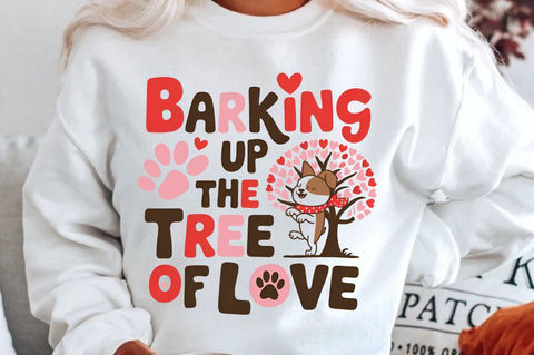 Barking up the tree of love Sublimation Design Sublimation Regulrcrative 