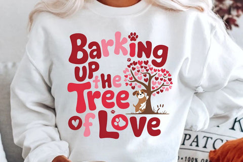 Barking up the tree of love Sublimation Design Sublimation Regulrcrative 