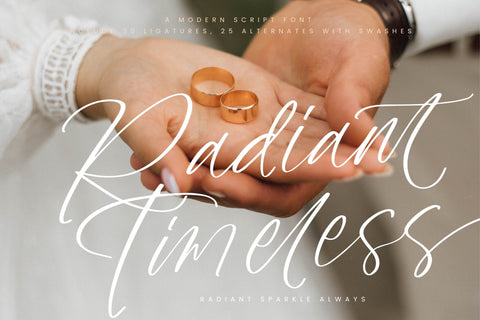 Barlinda Rainbow - Modern Script Font Font Letterena Studios 