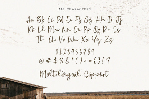 Barton Miles - Rough Handwritten Script Font Font Timur type 