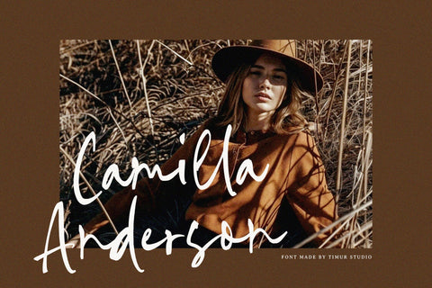 Barton Miles - Rough Handwritten Script Font Font Timur type 