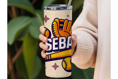 Baseball 20oz Tumbler Design Sublimation DesignSVG 