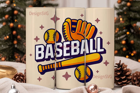 Baseball 20oz Tumbler Design Sublimation DesignSVG 
