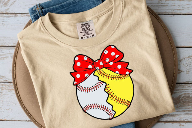 Baseball And Softball With Bandana Svg SVG DesignDestine 