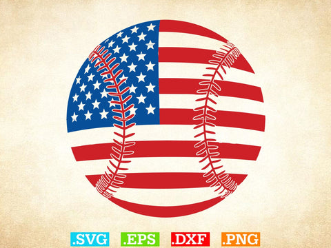 Baseball Ball Svg Bundle, Baseball Personalized Name Svg, Baseball Clipart, 4th of July Svg SVG Creativeart88 