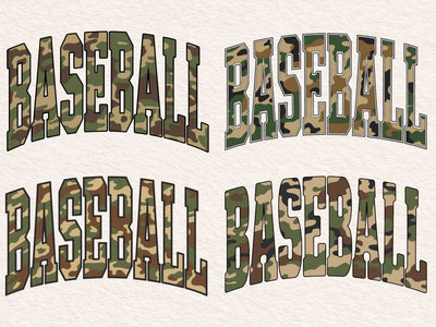 Baseball Camo Print Sublimation PNG, Camouflage Baseball Shirt Design, Sports Camo Game Day Baseball Sublimation Shirt SVG & PNG SVG DesignDestine 