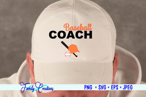 Baseball Coach SVG Family Creations 