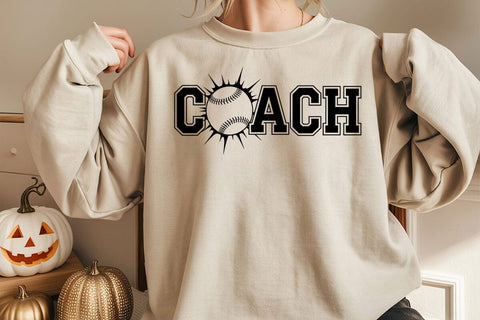 Baseball Coach SVG,Baseball Coach Cut File Cricut Silhouette SVG DesignDestine 