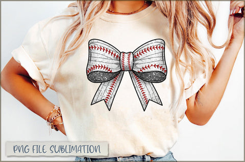 Baseball Coquette Bow Game Day PNG Sublimation Shetara Begum 