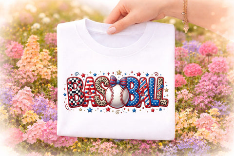 Baseball Coquette Png, Brushstroke Baseball Coquette Png Sublimation designmaster24 