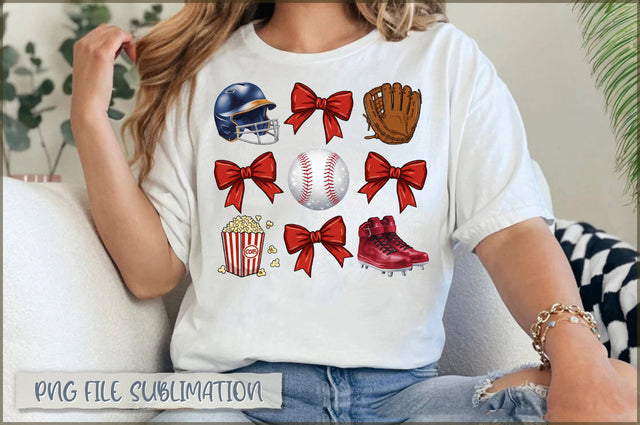 Baseball Coquette PNG Sublimation Shetara Begum 