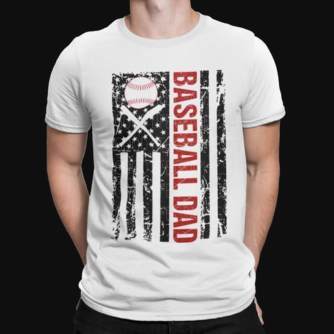 Baseball Dad PNG, American Flag Sublimation, Baseball Dad Shirt PNG Sublimation So Fontsy VIP Design Shop 
