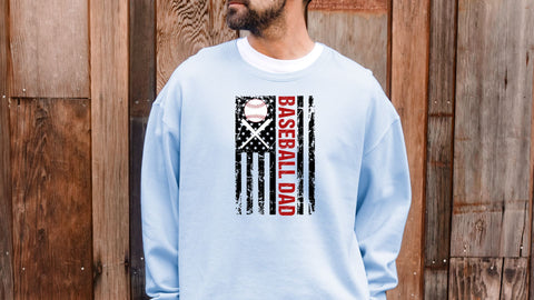 Baseball Dad PNG, American Flag Sublimation, Baseball Dad Shirt PNG Sublimation So Fontsy VIP Design Shop 