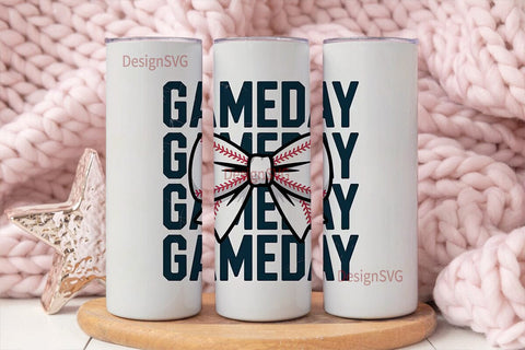 Baseball Game Day 20oz Tumbler Sublimation DesignSVG 