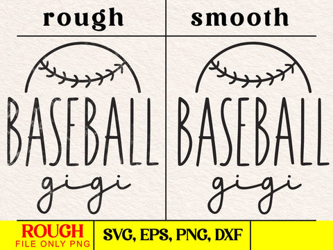 Baseball Gigi SVG, PNG, Cricut & Silhouette Files SVG DesignDestine 
