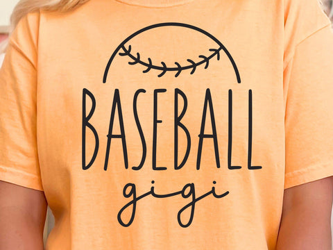 Baseball Gigi SVG, PNG, Cricut & Silhouette Files SVG DesignDestine 