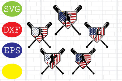 Baseball Girl Home Plate Svg, Softball Silhouette, Softball File, Baseball Cut File, Sport Svg, Jpg, Eps, Dxf Files SVG DigitalSvgFiles 