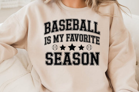 Baseball Is My Favorite Season SVG Angelina750 