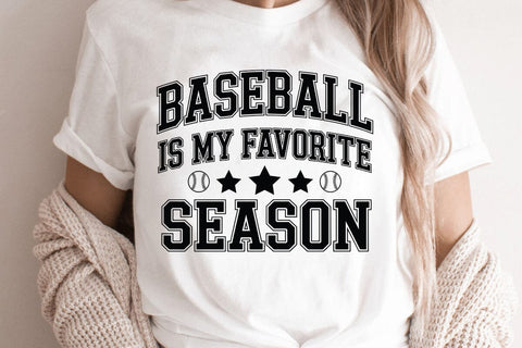 Baseball Is My Favorite Season SVG Angelina750 