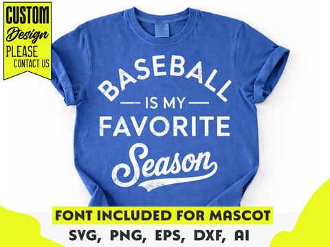 Baseball Is My Favorite Season SVG, Baseball Mom PNG SVG DesignDestine 