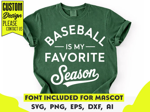 Baseball Is My Favorite Season SVG, Baseball Mom PNG SVG DesignDestine 