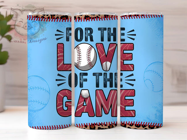 Baseball Lover Game Day Tumbler Wrap, Sports Tumbler PNG, 20oz Sublimation Wrap, Baseball Lover Tumbler, Softball Mom Tumbler, Game Day Tumbler Design, Digital Download Tumbler Sublimation Lara' s Designs 