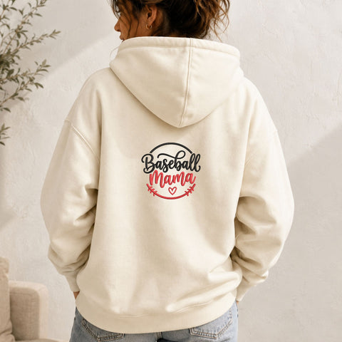 Baseball Mama Heart Machine Embroidery Design – Baseball Mom Game Day Embroidery File Embroidery/Applique DESIGNS PatternFeed8 