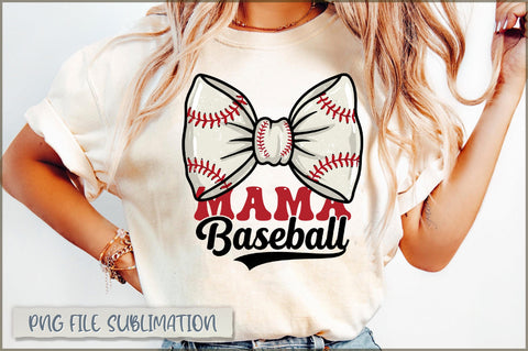 Baseball Mama PNG, Baseball Coquette PNG Sublimation Shetara Begum 