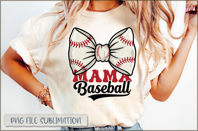 Baseball Mama PNG, Baseball Coquette PNG Sublimation Shetara Begum 
