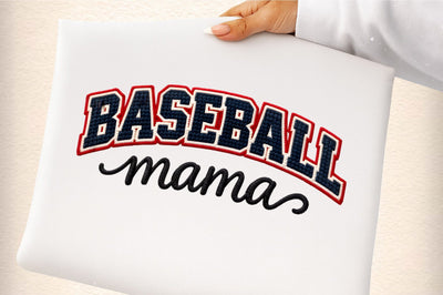 Baseball Mama PNG, Faux Yarn Baseball Sublimation designmaster24 