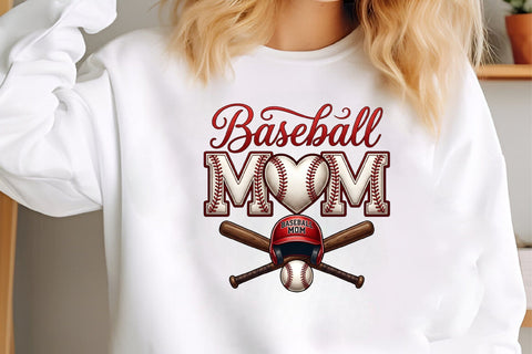 Baseball Mama PNG Sublimation designmaster24 