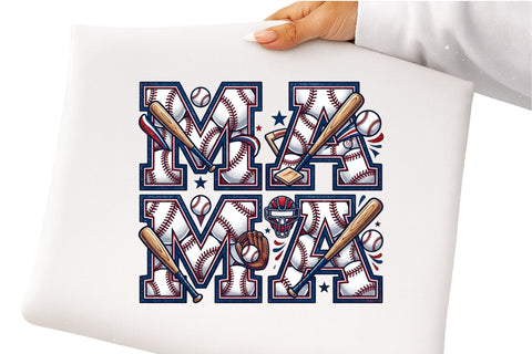 Baseball Mama PNG Sublimation designmaster24 