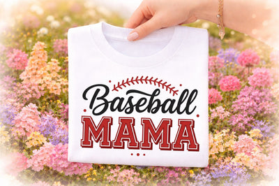 Baseball Mama PNG Sublimation designmaster24 